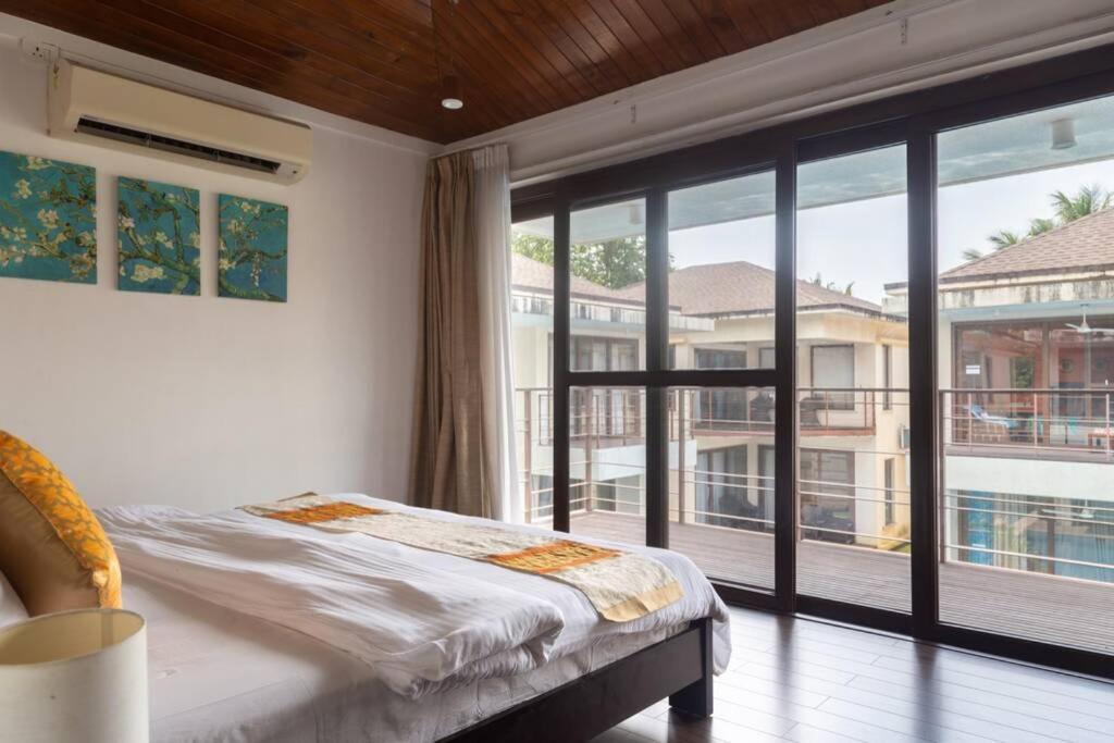 Ochre Villa- Luxury Property In Assagaon / Vagator Exterior foto