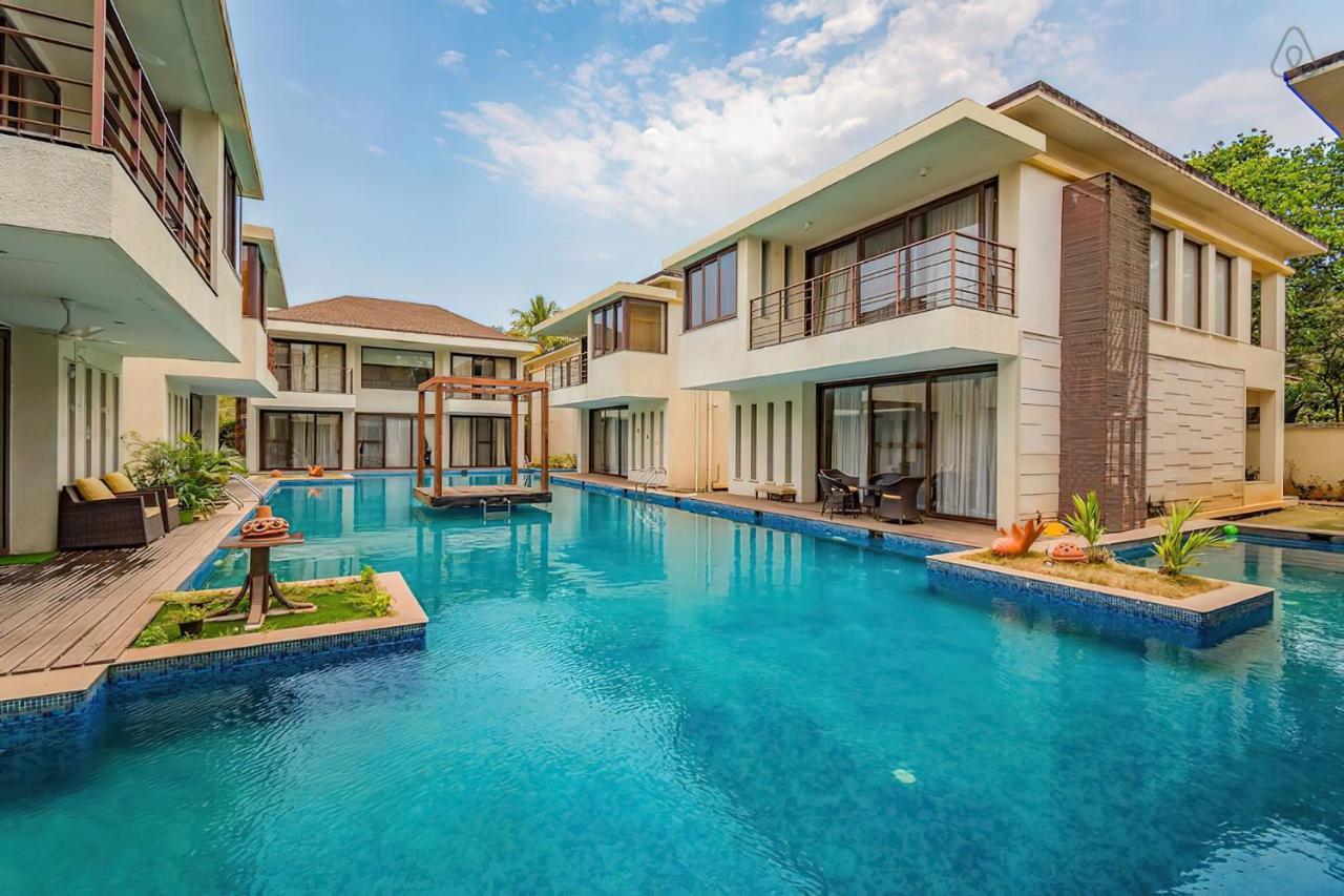 Ochre Villa- Luxury Property In Assagaon / Vagator Exterior foto
